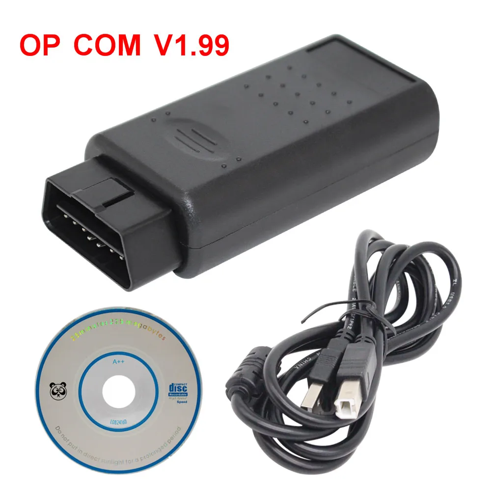 Nuovo Opcom Per Opel V1.99 Con 18F46K80 E Ftdi Diagnostic Tool Obd Obd2 Interfaccia Automatica Per Op-El An-Bus Opcom