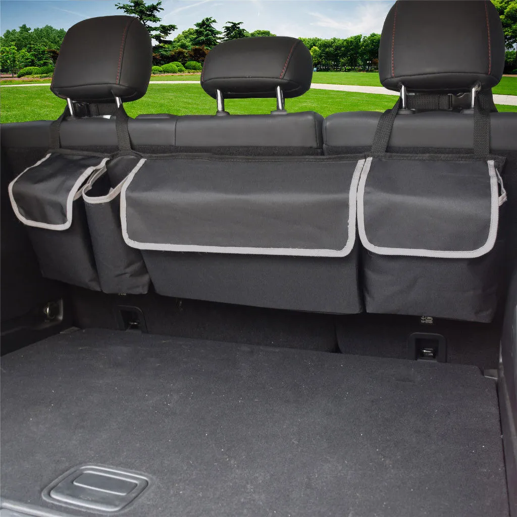 Per Toyota Land Cruiser Prado Fj Fj100 Fj120 Fj150 Car Rear Seat Back Storage Bag Car Trunk Cargo Mesh