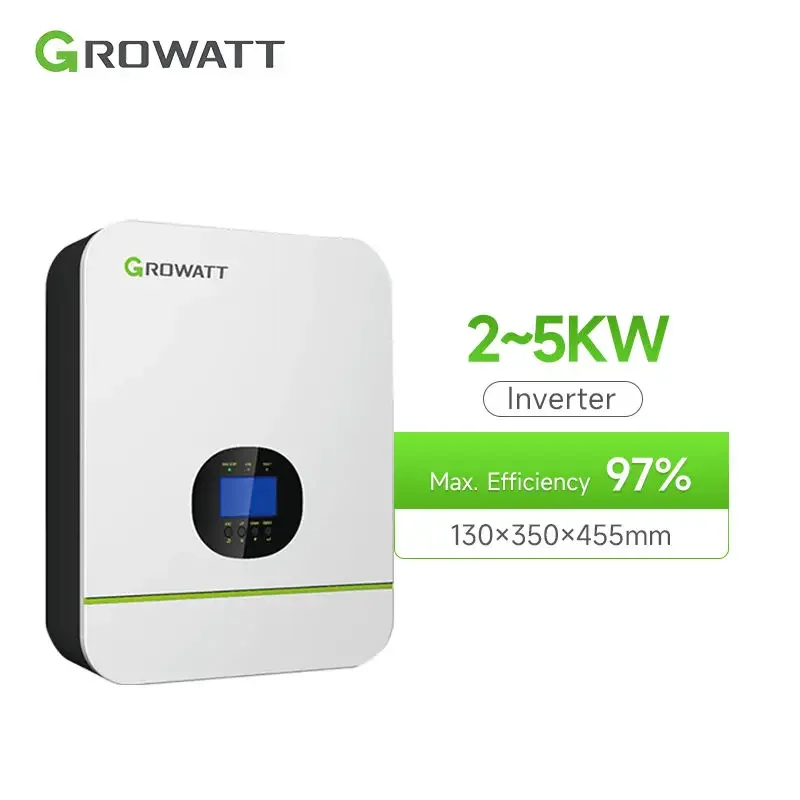 Growatt Solares Инвертор 3000W 48V Monofase 3Kw 24V Spf3000Tl Hvm Prezzo Delle Azioni Off Grid Mppt Power Inverter Solare Con Wifi