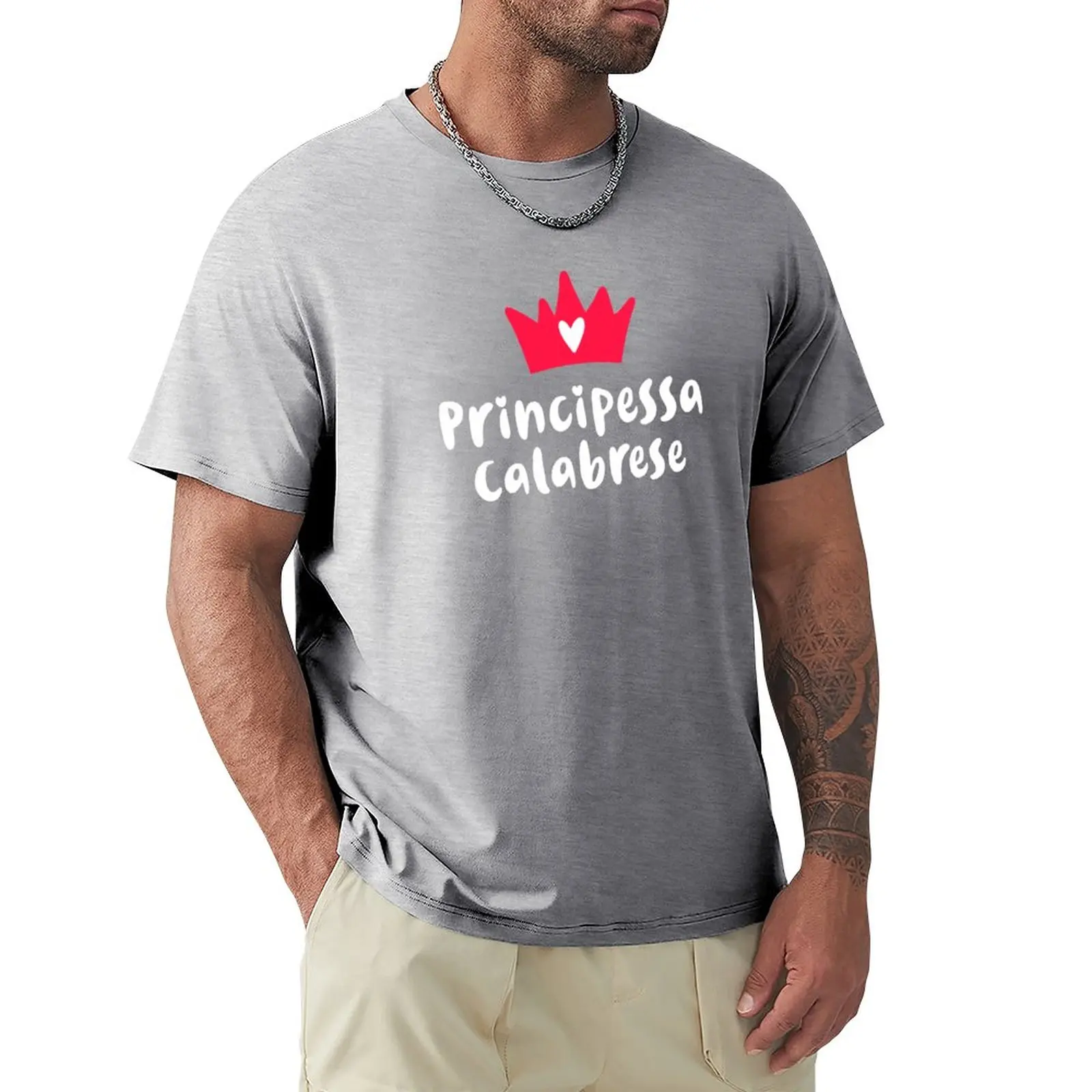 Calabria Roots Principessa Calabrese T-Shirt Principessa Calabrese Vestiti Carini T-Shirt Da Uomo