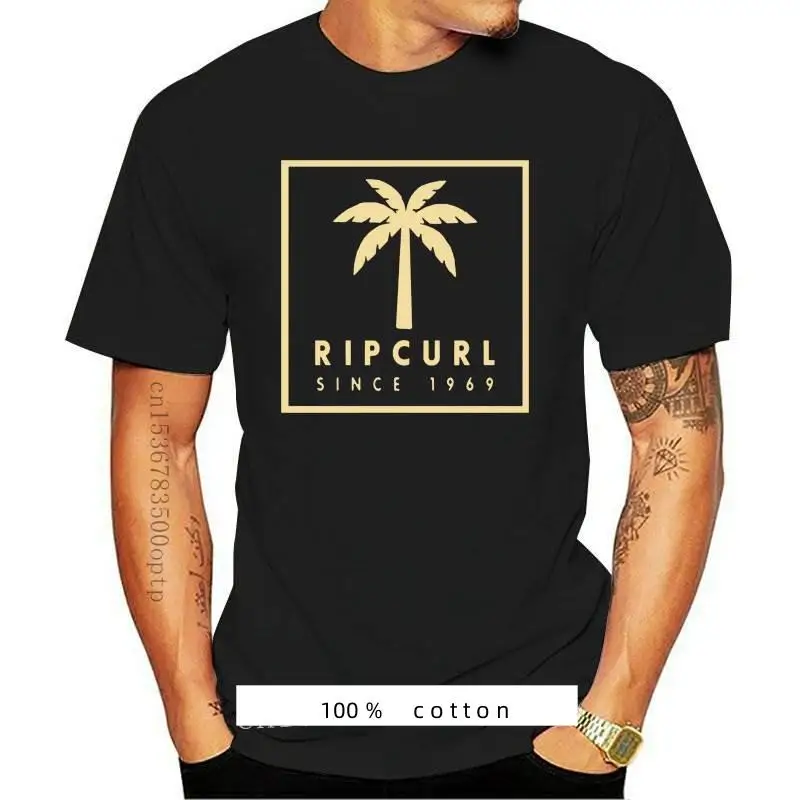 New Rip Tee Curl Men'S Palms Heritage Maglietta Personalizzata Taglia Unisex S-3Xl