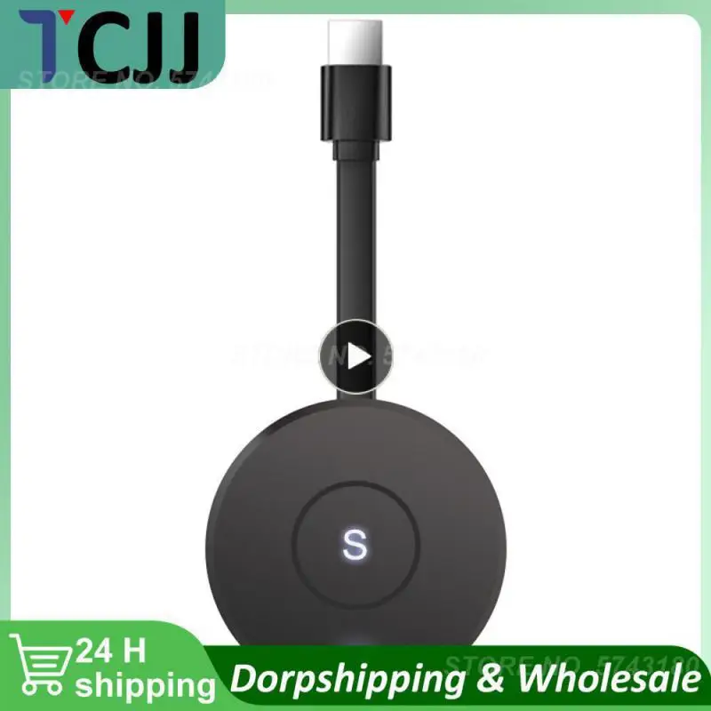 Proiettore Per Telefono Cellulare Archiviazione Nativa 1Gb Trasmissione Stabile Schermo Wireless Cast Easy Link Trasmissione A Doppia Frequenza Tv Sti