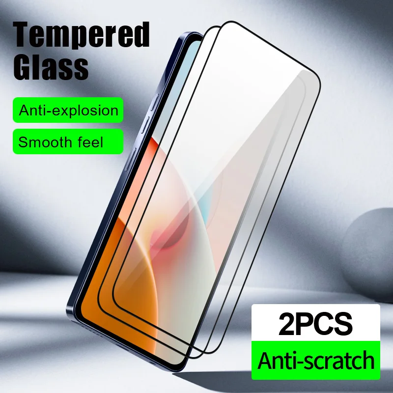 2 Pezzi Pellicola Protettiva Per Redmi 12C Note 12 Turbo 12 Discovery 12 Pro Speed 12 13 Pro Plus 13R Pro 12S 12 T Pro Glass Smartphone