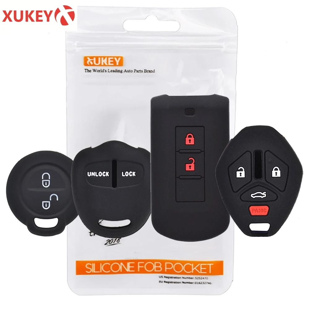 Silicone Caso Chiave A Distanza Per Mitsubishi L200 Asx Outlander Eclipse Lancer Pajero Colt Warrior Carisma Spacestar Mirage Montero