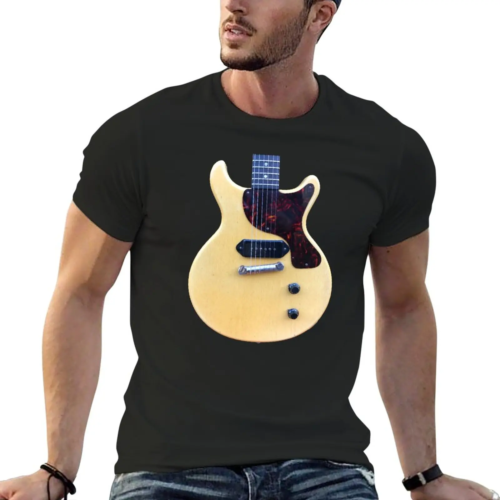 Nuovo 1959 Gibson Les Paul Junior Tv Modello T-Shirt T-Shirt Ad Asciugatura Rapida T-Shirt Oversize Mens Graphic T-Shirt Pack