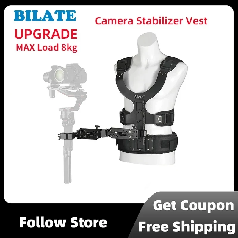 Bilate Camera Stabilizzatore Gilet Singolo Braccio Ammortizzatore Portatile Per Dji Rs2 Rs3 Rsc2 Zhiyun Feiyu Scorp Kit Professionale