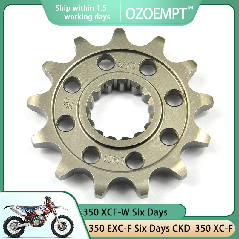 Pignone Anteriore Moto Ozoempt 520-13T Applicare A 350 Exc-F Sei Giorni Ckd,Mx,Xc-F,Xc-W,Xcf-W,Xcf-W Sei Giorni 400 Xc-W,Mx 450 Sx-F