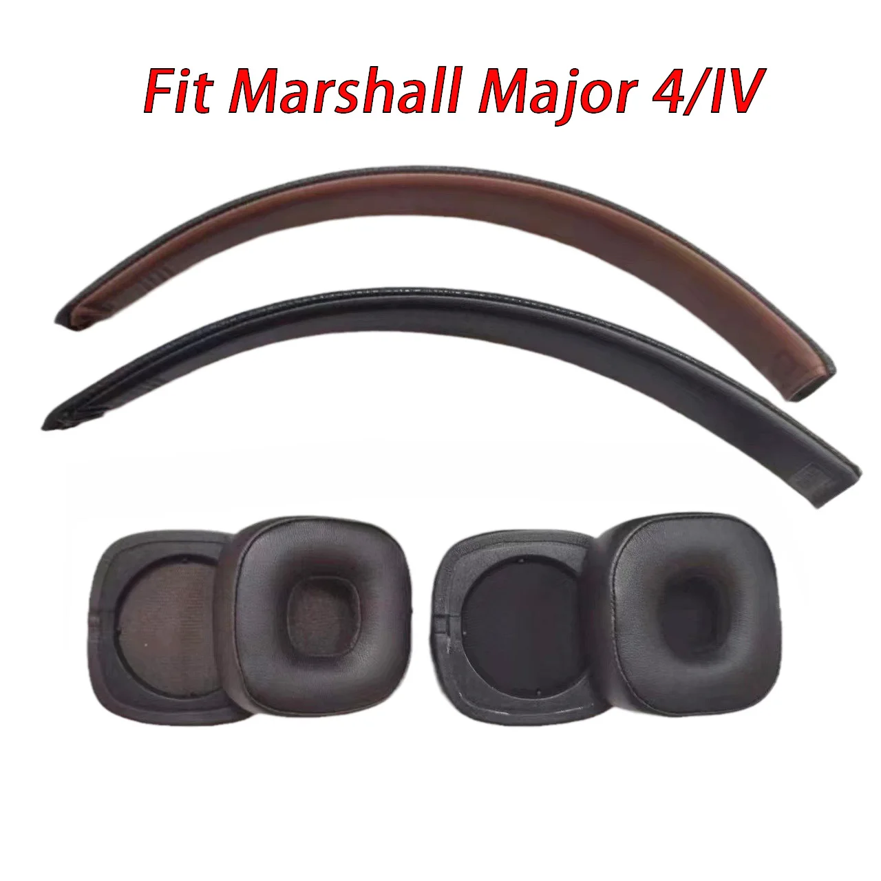 Sostituzione Memory Sponge Ear Pads Cuffie Con Cuscino Per Fascia Per Marshall Major 4 /Major Iv Cuffie Auricolari Maniche Head Beam