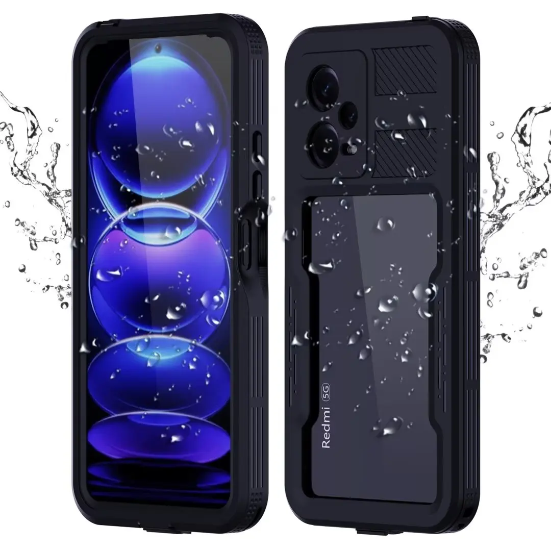 Custodia Per Telefono Impermeabile Per Xiaomi Redmi Note 12 Pro 11 5G Custodia Seal Protect Funda Redmi Note 11 Pro 11E 11S 9 Cover Impermeabile