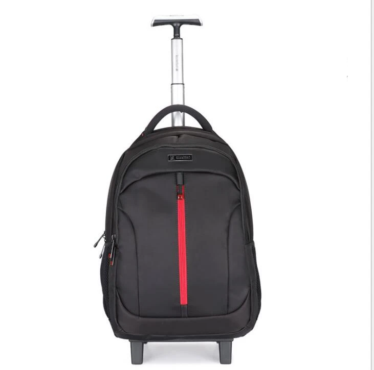 Ruote Zaino Per Gli Uomini Di Scuola Trolley Borse Zaino Da Viaggio Con Ruote Oxford Donne Di Viaggio Trolley Trolley Borse