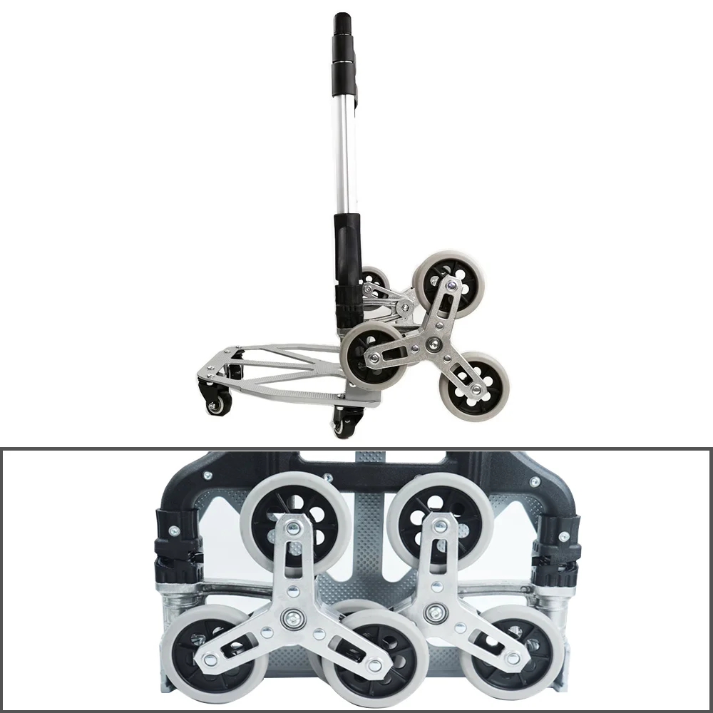Carrello Della Spesa Carrello Per Salire Le Scale Carrello A Mano Con Cavo Elastico Carrello Pieghevole Portatile Carrello Da Giardino Per Trasportare
