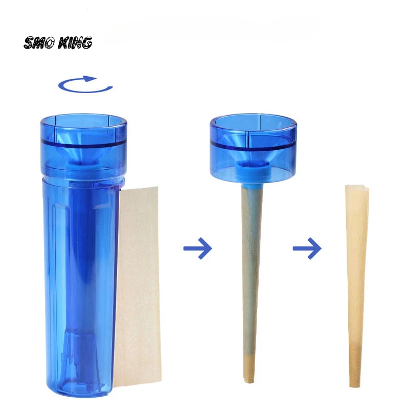 Smo 3 In1 Protable Tobacco Filling Grinding Storage Set Integrato Tubi Di Carta A Rullo Per Erbe Secche Per Grinder Grass Smoking Tools