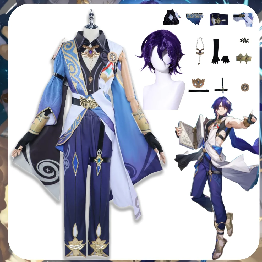 Dr. Ratio Cosplay Honkai Star Rail Doctor Veritas Ratio Cosplay Costume Parrucca Outfit Honkai Costumi Cosplay Donne