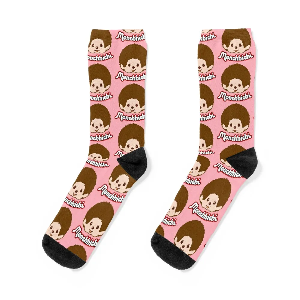 Monchichi - Pink Socks Argentina Sheer Thermal Man Winter Winter Socks Donna Uomo