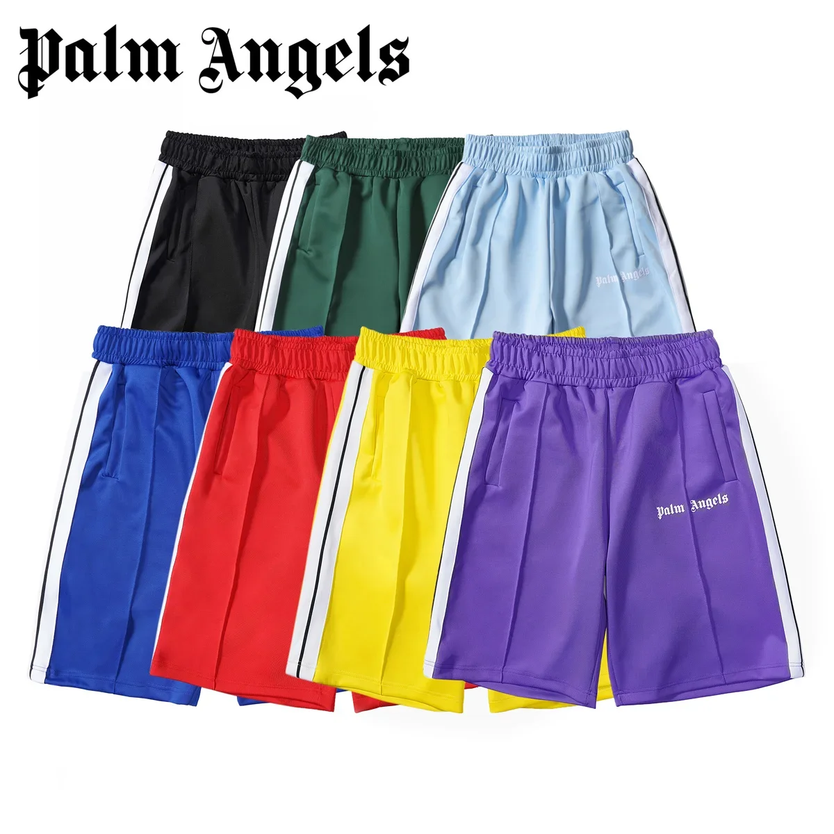 Palm Angels La Moda Da Spiaggia Colorata Di Alta Qualità Da Uomo E Da Donna Casual Può Essere Indossata Su Pantaloni Corti A Un Quarto