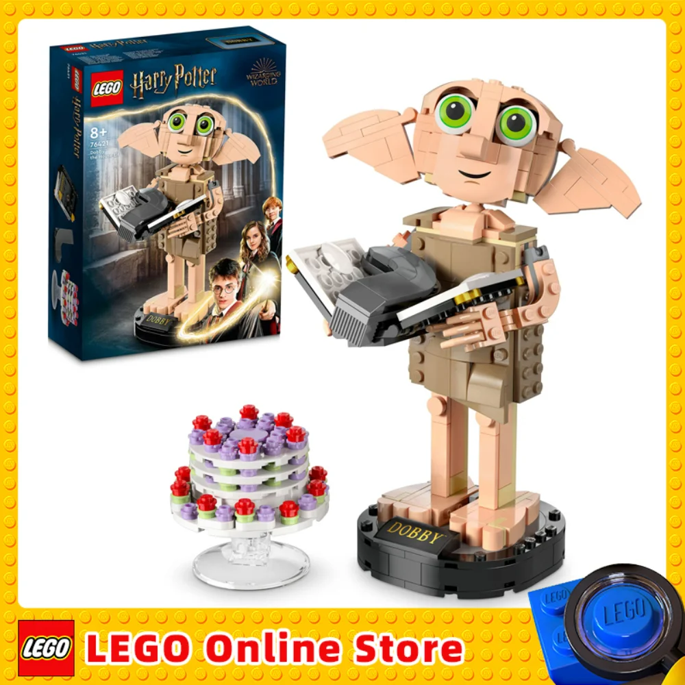 Lego Harry Potter 76421 - Dobby™The House-Elf Building Blocks Toys Set Per Bambini Compleanno Natale Capodanno Gift76421