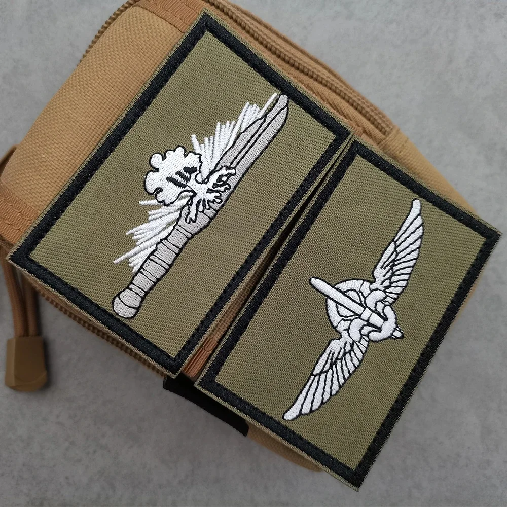 Military Golan Warriors Fighting Patrol Morale Badge Patch Militari Tactical Armband Helmet Backpack Sticker Klett Patch
