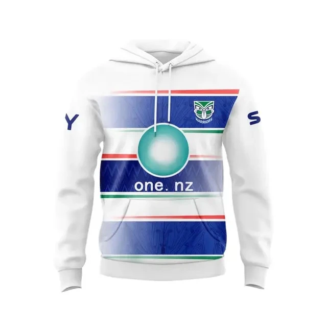 2024 Nuova Zelanda Warriors Away Rugby Jersey Pullover Con Cappuccio Jersey Taglia S--3Xl