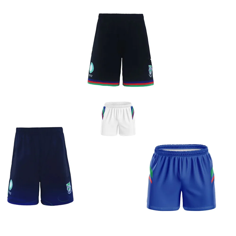 2024 Nuova Zelanda Warriors Rugby Training Tee Rugby Jersey Shorts Taglia S--5Xl
