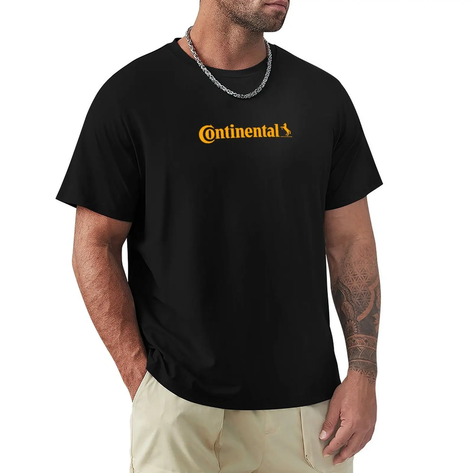 Best Seller! Continental Tires Logo T-Shirt Anime Clothes T-Shirt Per Un Ragazzo Magliette Pesanti Per Uomo
