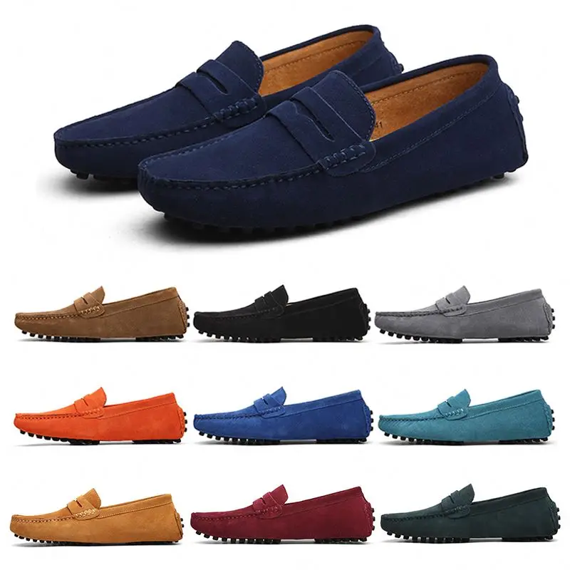 Mocassino Unisex Mocassino Sepatu Scarpe Con Nappe Ultime Scarpe Da Guida In Pelle Scamosciata Mocassino Per Mocassino Da Uomo
