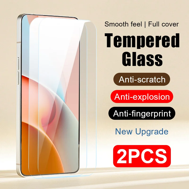 2 Pezzi Di Vetro Temperato Per Redmi 13 12C Note 13 12 Pro Plus 13R Pro 12S 12 T Pro 12 Turbo 12 Discovery 12 Pro Speed Pellicola Protettiva