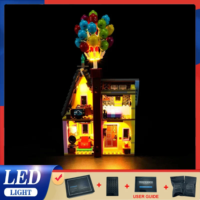Kit Luci A Led Per Modello Di Casa Lego 43217 (Solo Luce A Led, Senza Blocchi Di Costruzione)