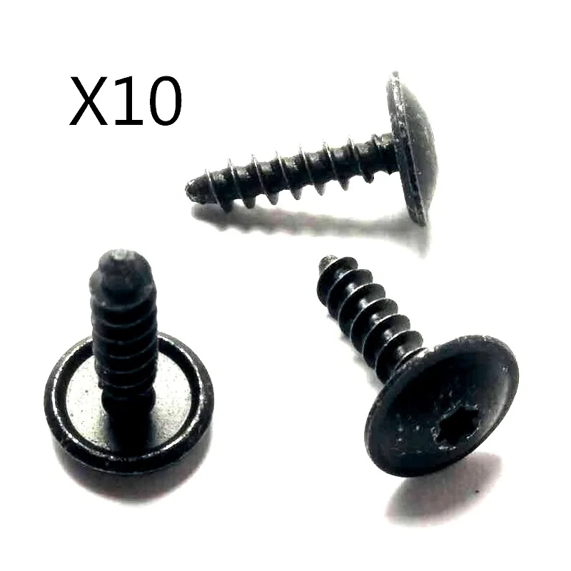 Per Audi Per Vw Seat Skoda Per Porsche Arco Ruota Splash Guard Torx Vite X10 Nuovo Set Oe # N90775001 / N90648702 / N077501