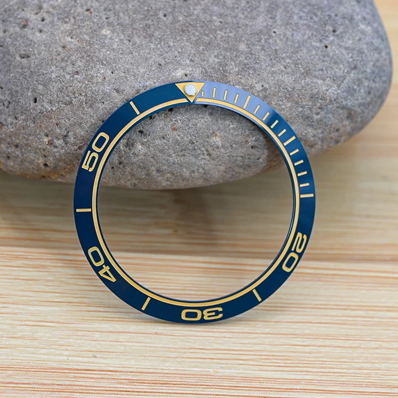 Lunetta Nh35, Parte Dell'Orologio, Dimensioni 38 X30.5Mm, Per Seiko Skx007/Skx009/Skx011/Skx171/Skx173/Srpd, Ecc., Ceramica.
