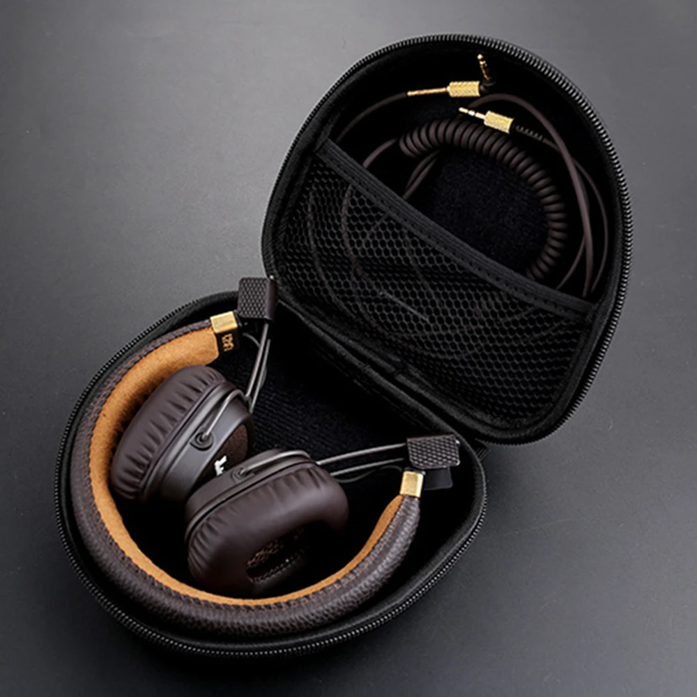 Custodia Rigida Per Cuffie Per Marshall Maji Ii 1 2 Mid Cuffie Bluetooth Accessori Per Auricolari Scatola Con Cerniera Per Marshall Major