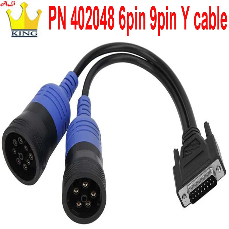 Per Nexiq Usb Link 125032 Diesel Truck Db 15Pin Maschio Pn 405048 6Pin 9Pin Y Deutsch Adapter Truck Diagnostica Cavo Connettore Obd 2