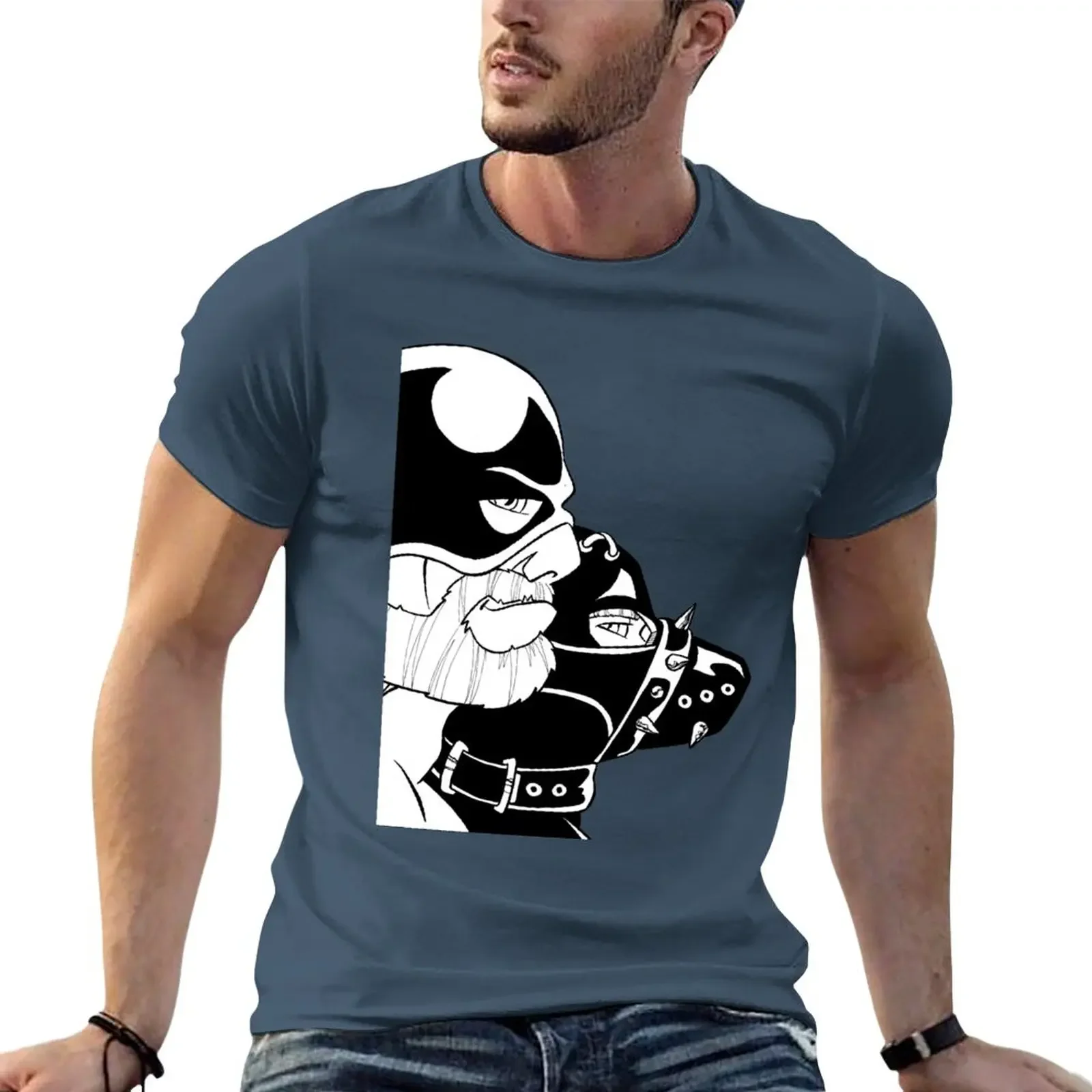 Pup And Handler T-Shirt Vintage Boys Animal Print Customizeds Magliette Da Uomo