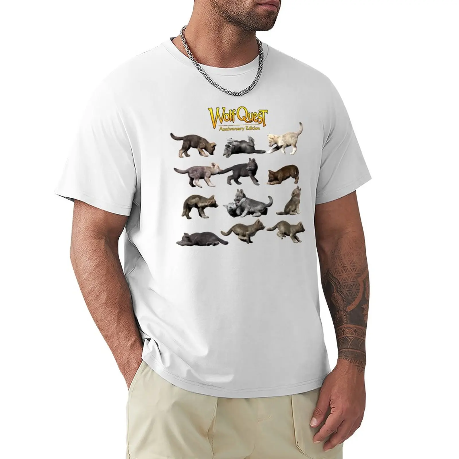 Pup Pandemonium T-Shirt Abbigliamento Vintage Abbigliamento Anime Abbigliamento Uomo