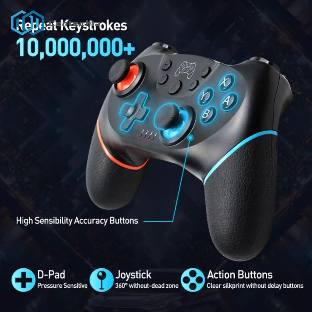 Controller Wireless Gamepad Joypad Remote Per N-Switch Wireless Gamepad Videogioco Usb Joystick Switch Controller