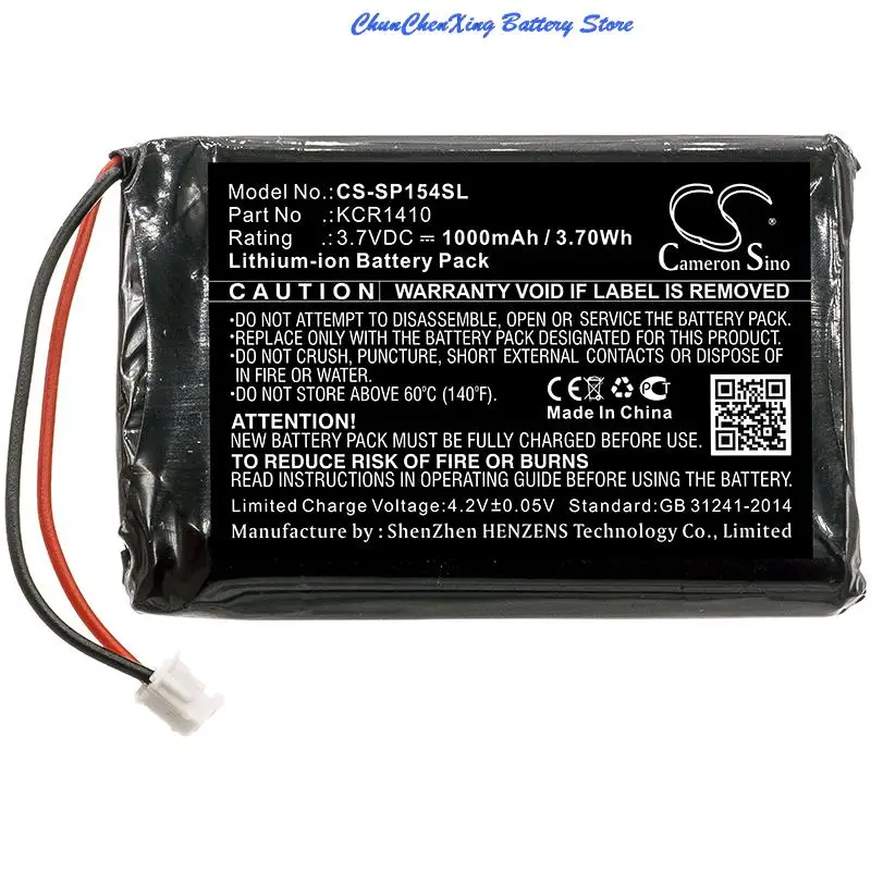 Batteria Orangeyu 1000Mah Per Controller Sony Playstation 4, Cuh-Zct2, Cuh-Zct2U 2016, Cuh-Zct2E, Cuh-Zct2J, Zct2K, Zct2M
