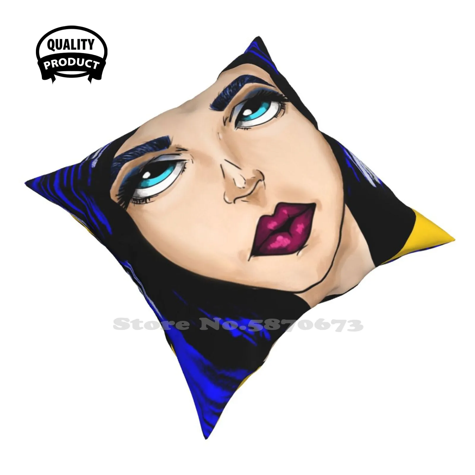 Blue Woman Bedroom Office Hug Federa Womens Blue Hair Wonder Exotic Colorful Megan Fox