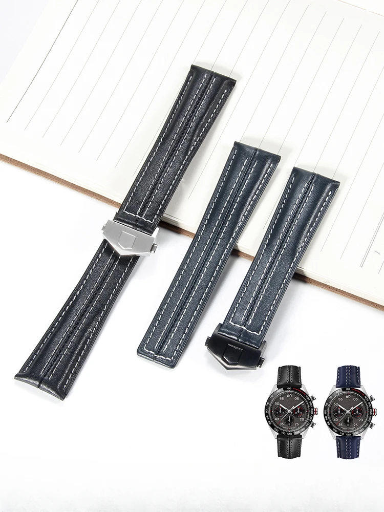 Cinturino Per Orologio In Pelle Flessibile Retrò Per Longines Conquest Tissot Tudor Tudor Citizen Tag Heuer Men Sostituisci Cinturino Impermeabile