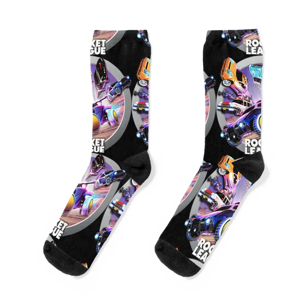 Rocket League Socks Rugby Crazy Luxury Woman Socks Uomo