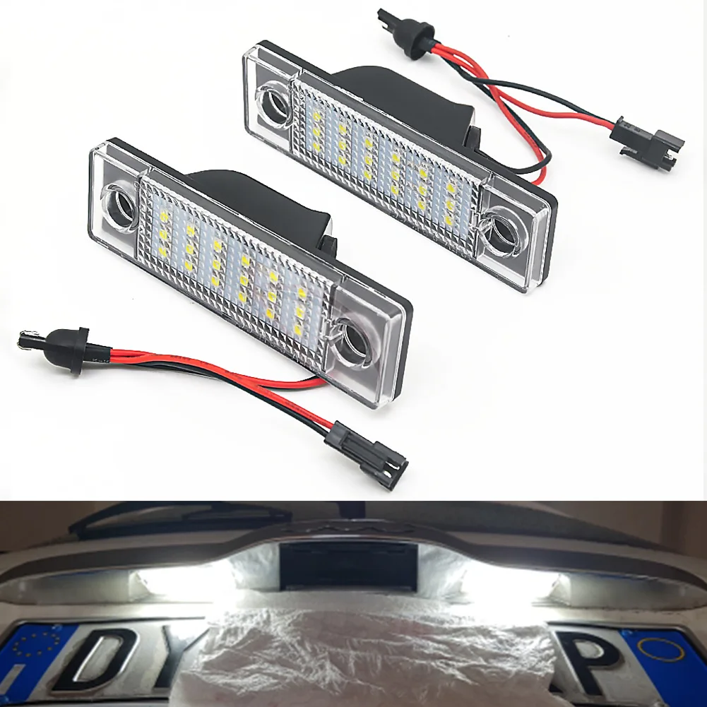 2 Pack Luce Targa Auto 18Led Per Chevrolet Cruze Chevrolet Cruze Buick Excelle Gl8 Accessori Auto 6000K Nessun Errore
