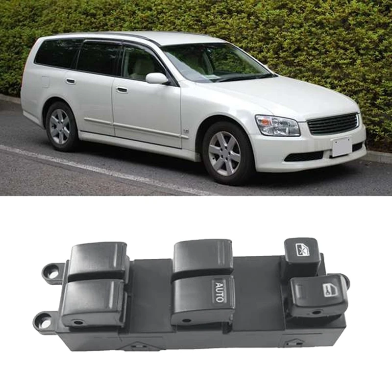 25401-Al500 Interruttore Di Controllo Principale Dell'Alzacristallo Elettrico Anteriore Destro Per Nissan Stagea 2002-2007 Accessori Per Auto Rhd