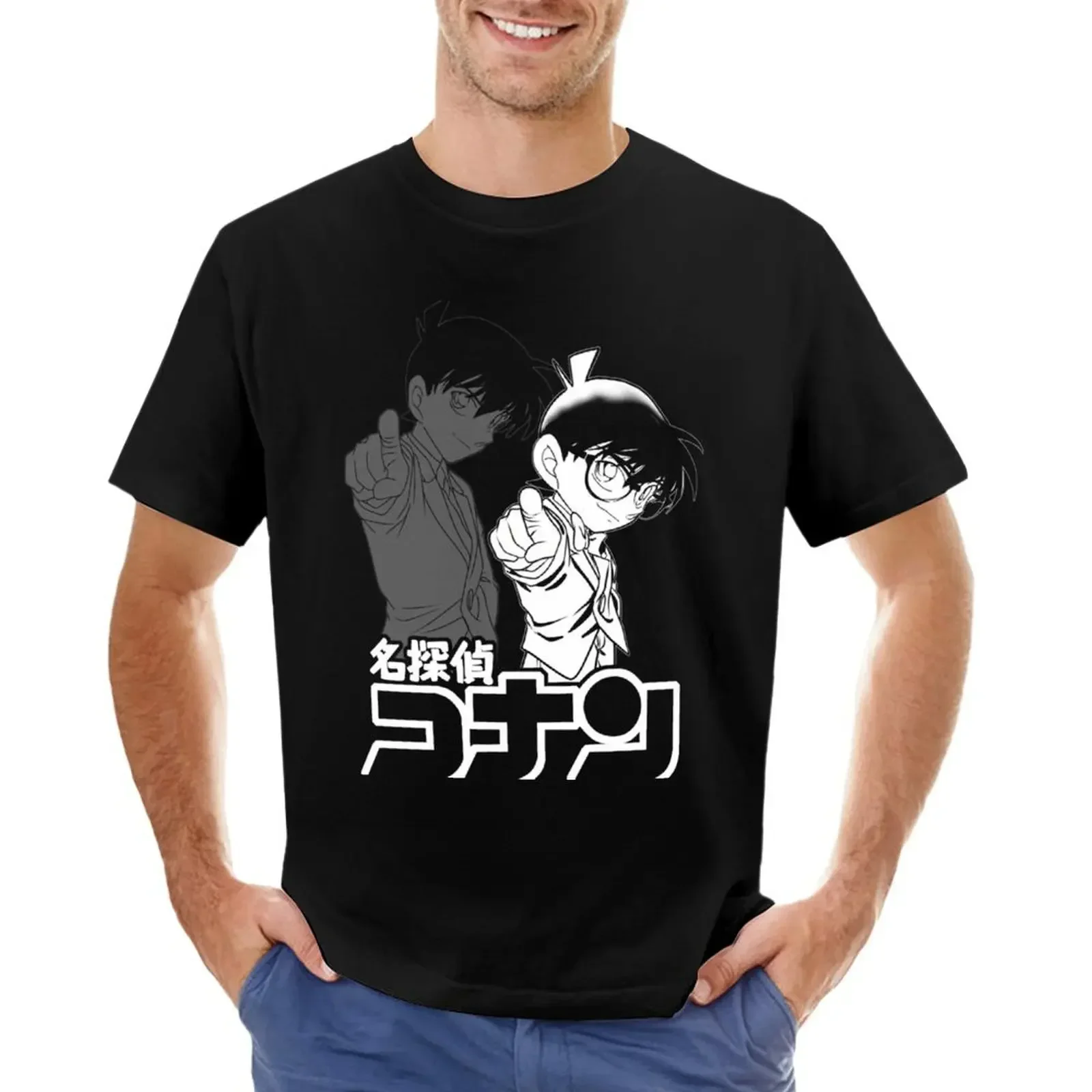 Detective Conan T-Shirt Camicetta New Edition Sublime Sweat Shirts, Men