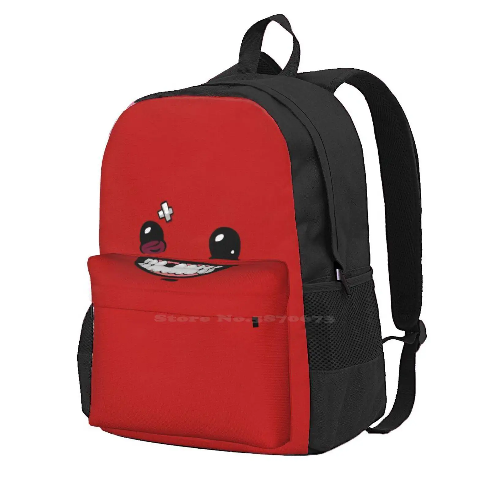 Carne Ragazzo Viso Hd Vendita Calda Zaino Borse Moda Super Carne Ragazzo Indie Geek Giochi Videogioco Red Net Facemask Trend Ora Giocatori