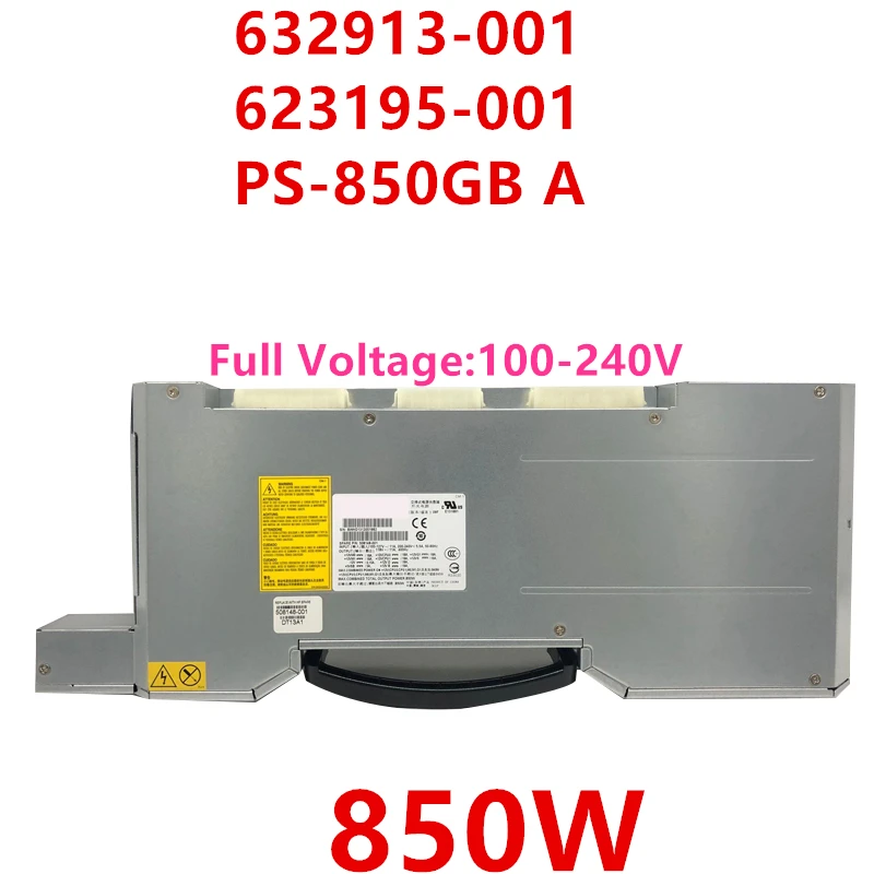 Nuovo Alimentatore Originale Per Alimentatore Switching Hp Z820 850W 632913-001 623195-001 Dps-850Gb A