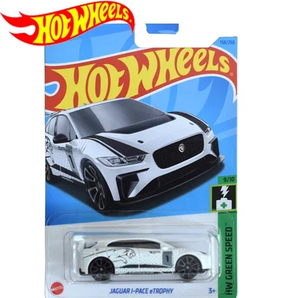 Original Hot Wheels Car Jaguar I-Pace Etrothy Kids Toys For Boy 1/64 Diecast Alloy Vehicle Model Juguete Kids Gift C4982-158