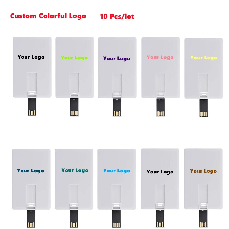 10 Pz/Lotto Colore Usb Flash Drive Pen Drive 1Gb 2Gb 4Gb 8Gb 16Gb Pendrive Memory Stick 32Gb 64Gb Usb Stick Regalo Logo Personalizzato Gratuito