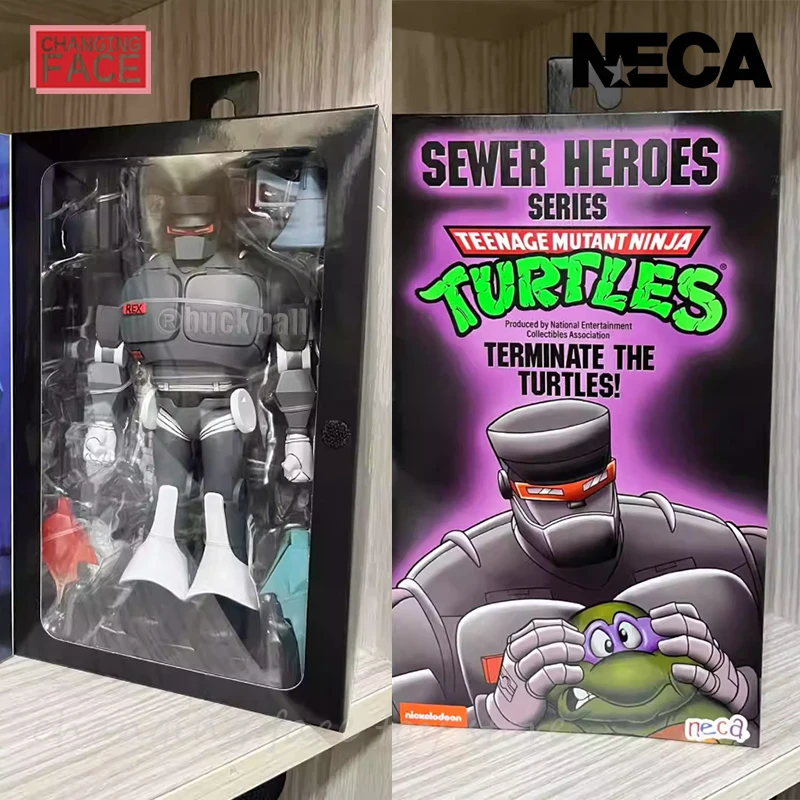Fogna Heroes Series Tmnt Action Figure Naca 54372 Termina Le Tartarughe Neca Anime Figure Figurine Statue Model Doll Toy Gifts