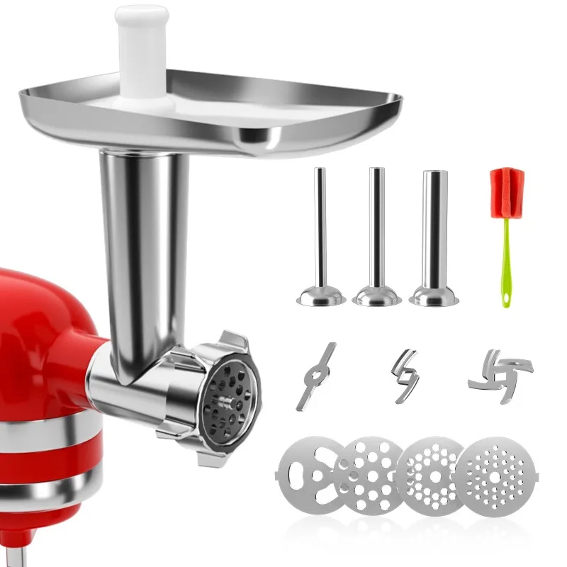 Spedizione Gratuita, 2024New Stand Mixer Attachment Set Di Macinacaffè Da Cucina Utensili Per Macinare Da Cucina Per Kenwood Chef / Chef Xl, Kvc, Kvl,