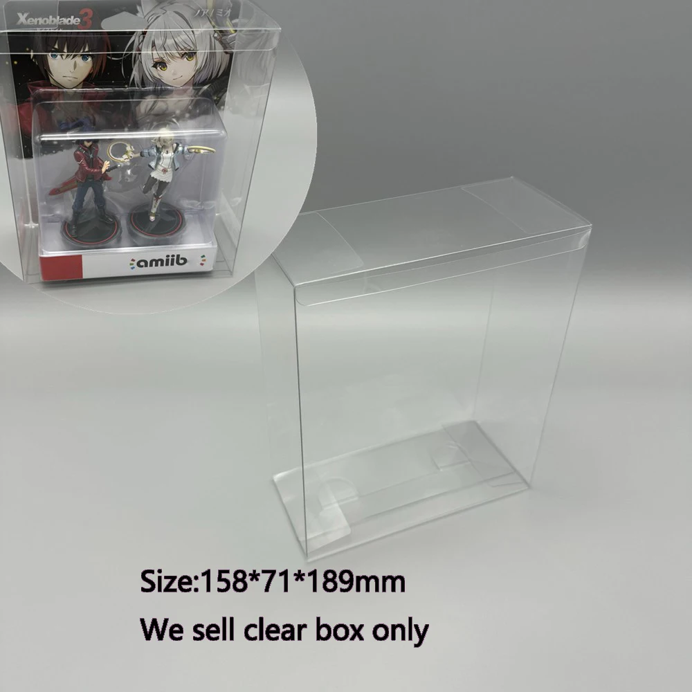 Coperchio Trasparente Per Scatola In Pet Per Scatola Di Immagazzinaggio Display Ami-Ibo Xenpblade 3 Versione Limitata