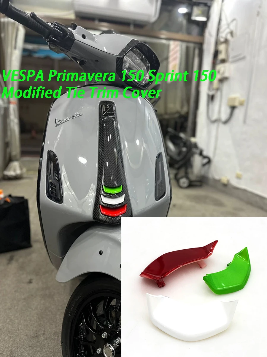 Per Piaggio Vespa Primavera 150 Sprint 150 Modificato Tie Trim Covers Colorful Color Trim Strips Shell Decoration