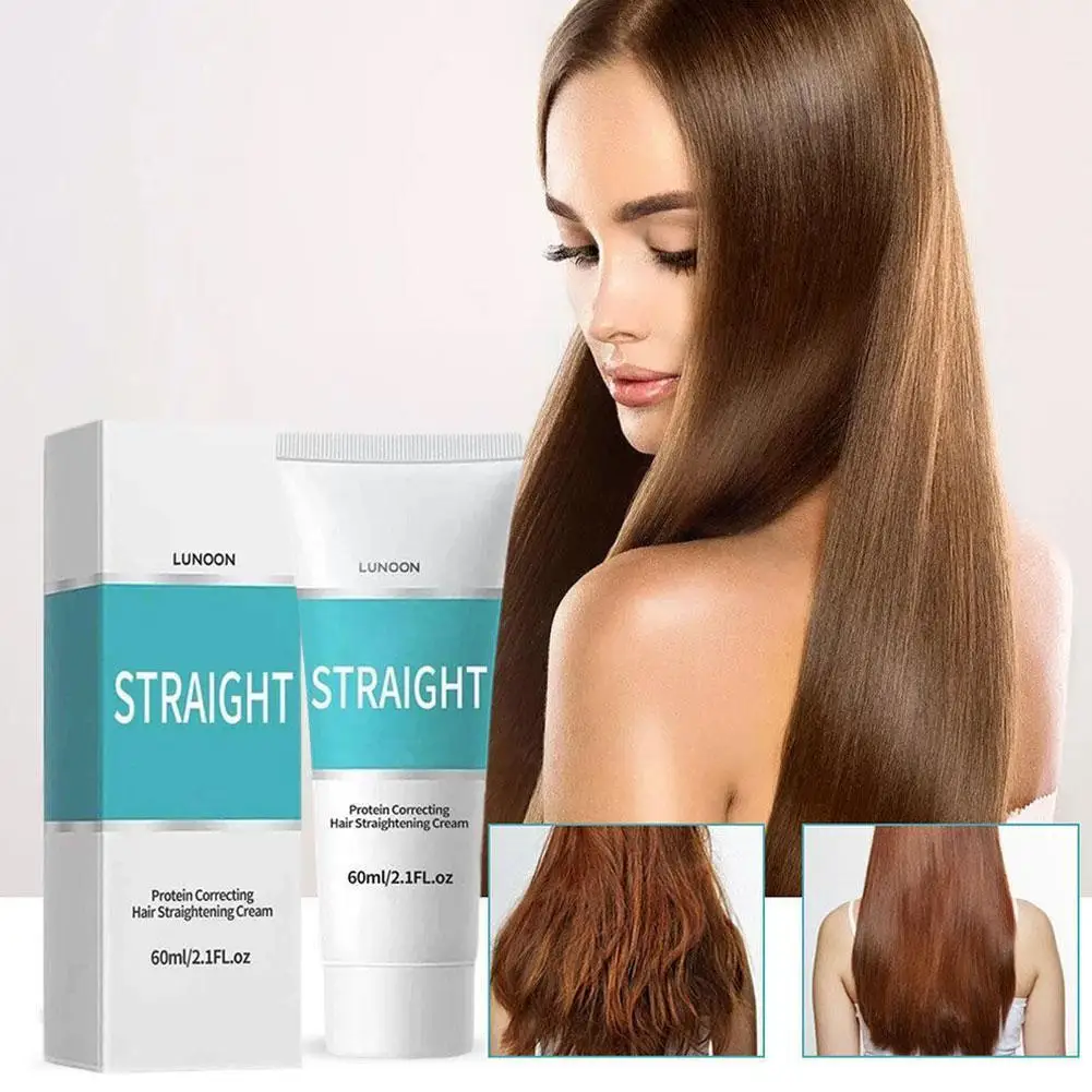Crema Lisciante Proteica Crema Ammorbidente Per Capelli Prodotti Per Capelli Lisci Per Lisciare E Lisciare Capelli Crespi O Ondulati A6C9